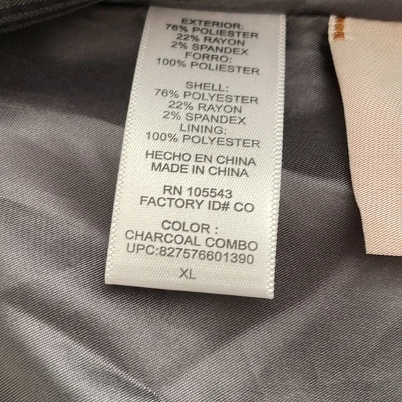 Daisy Fuentes Plaid Dress Jacket - Picture 6 of 6